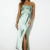 Hello Molly Formal Dresses Keeping It Real Maxi Dress Sage Green
