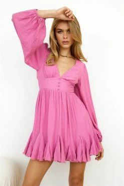 Hello Molly Day Dresses Pretty Great Mini Dress PINK