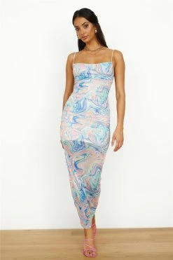 Hello Molly Pretty Dream Maxi Dress Mint