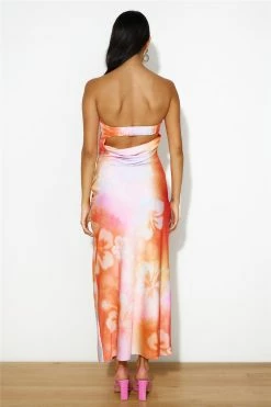 Wholesale ๐ Hello Molly Highway To Heaven Maxi ๐ Dress Orange Maxi ๐ Dresses ๐ 9 Hello Molly Highway To Heaven Maxi Dress Orange Maxi Dresses