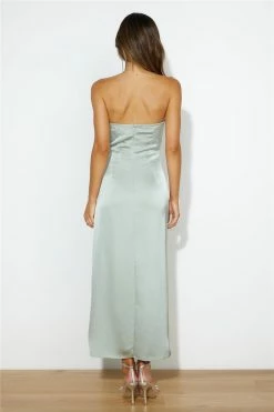 Hello Molly Stand Out Girl Maxi Dress Sage