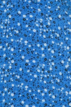 Hello Molly Not Too Far Now Midi Dress Dark Blue Day Dresses