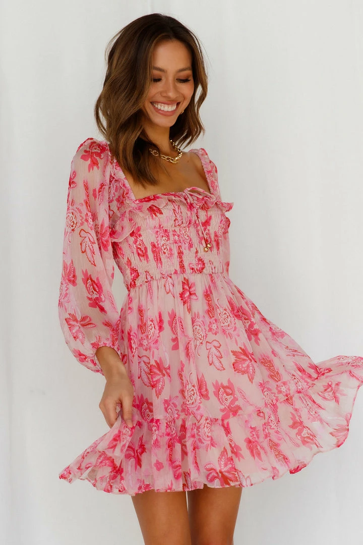 Wholesale βοΈ Hello Molly Aura Check π Dress Pink Day π Dresses π 1 Hello Molly Aura Check Dress Pink Day Dresses