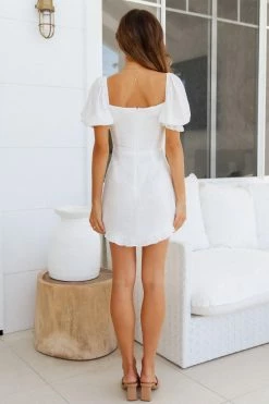 Hello Molly Silent Night Dress White