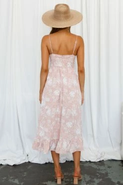 Hello Molly Send Me Mail Dress Pink