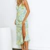 Hello Molly Maxi Dresses No Yesterday Maxi Dress Green
