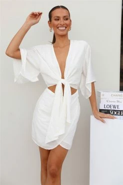 Hello Molly Stroll Through The Clouds Dress White