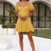 Hello Molly Day Dresses Lily Fields Dress Yellow