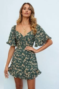 Wholesale ๐ฏ Hello Molly Wild Plans ๐ Dress Green ๐ 9 Hello Molly Wild Plans Dress Green