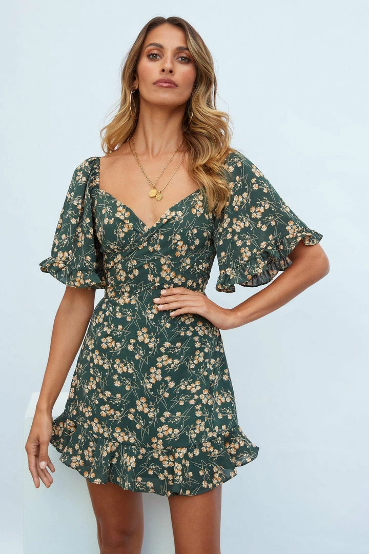 Wholesale ๐ฏ Hello Molly Wild Plans ๐ Dress Green ๐ 3 Hello Molly Wild Plans Dress Green