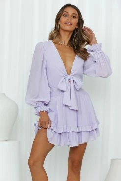 Hello Molly Lost Somebody Dress Lilac