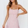 Hello Molly Day Dresses Through The Wind Dress Pink