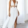 HELLO MOLLY No Other Love Maxi Dress White