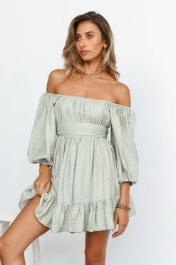 Hello Molly This Is Espionage Dress Sage