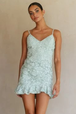 Hello Molly Start The Countdown Dress Avocado