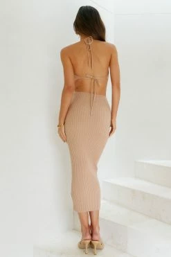 Deals βοΈ Hello Molly Run Of Love Midi π Dress Beige Backless π Dresses π 11 Hello Molly Run Of Love Midi Dress Beige Backless Dresses
