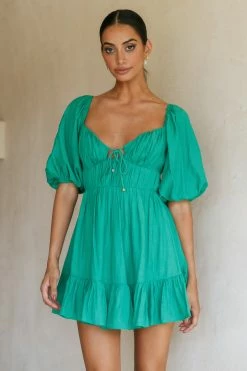 Hello Molly Day Dresses Fiesta Lovin Dress Green