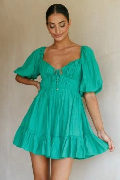 Hello Molly Day Dresses Fiesta Lovin Dress Green