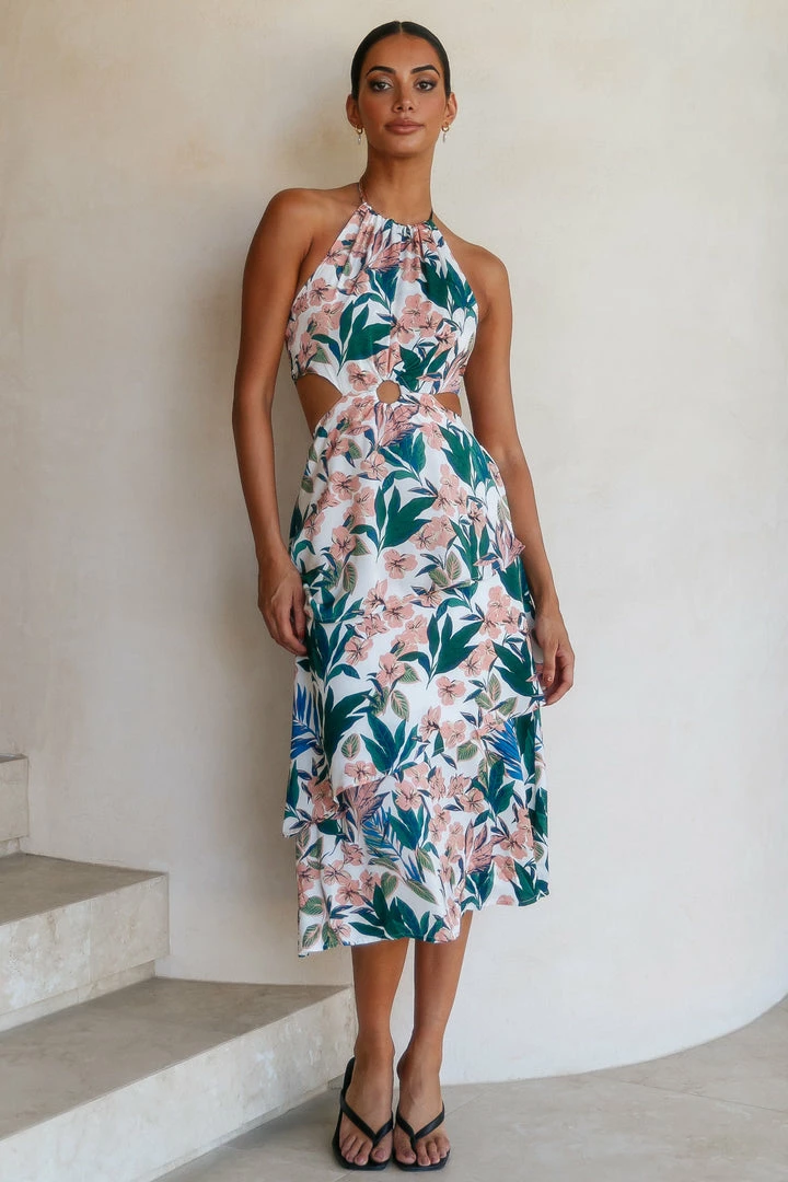 Wholesale โ๏ธ Hello Molly Flowing By Maxi ๐ Dress Floral Backless ๐ Dresses ๐ 1 Hello Molly Flowing By Maxi Dress Floral Backless Dresses