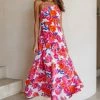Hello Molly Backless Dresses Find Your Paradise Maxi Dress Floral
