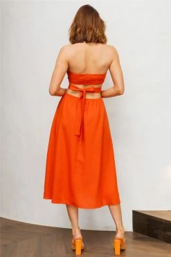 Best deal ๐คฉ Hello Molly Cookie Baby Maxi ๐ Dress Rust Day ๐ Dresses โจ 11 Hello Molly Cookie Baby Maxi Dress Rust Day Dresses