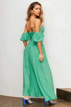 Hello Molly Nightly Dates Midi Dress Green