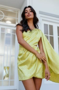 Homecoming Dresses RUNAWAY Serita Dress Citrus