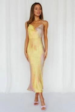 Wholesale π Hello Molly Mirror Mirror On The Wall Midi π Dress Yellow π 9 Hello Molly Mirror Mirror On The Wall Midi Dress Yellow