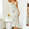 Hello Molly Watercolours Midi Dress Floral