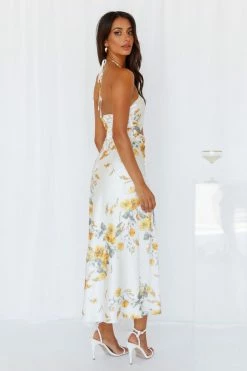 Hello Molly Sunny Seas Midi Dress Yellow