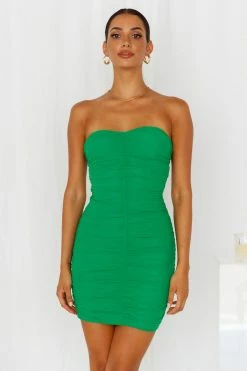 Hello Molly My Fanfare Dress Green Homecoming Dresses