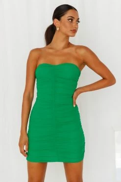 Hello Molly My Fanfare Dress Green Homecoming Dresses