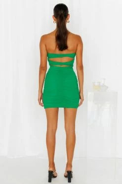 Hello Molly My Fanfare Dress Green Homecoming Dresses