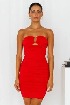 Cheap ✔️ Hello Molly Us In The Moonlight 👗 Dress Red 👏 11 Hello Molly Us In The Moonlight Dress Red