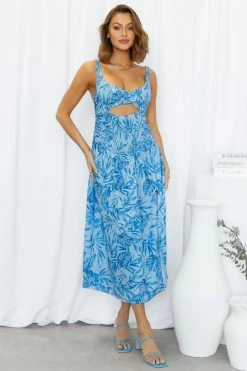 Top 10 🔥 Hello Molly Praised Maxi 👗 Dress Blue Day 👗 Dresses ⭐ 9 Hello Molly Praised Maxi Dress Blue Day Dresses