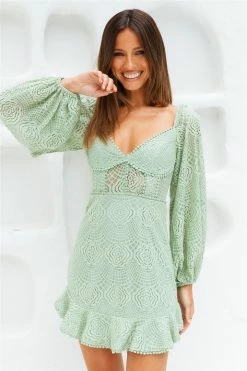 Hello Molly Forest Fairies Dress Green