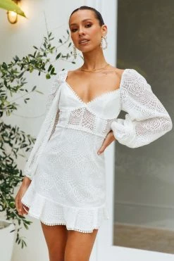 Hello Molly Day Dresses Forest Fairies Dress White