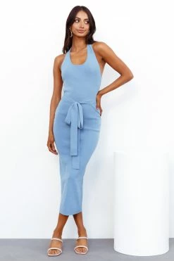 Hello Molly Your Sweet Touch Maxi Dress Blue