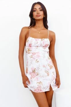 Hello Molly Backless Dresses Coralia Dress Floral