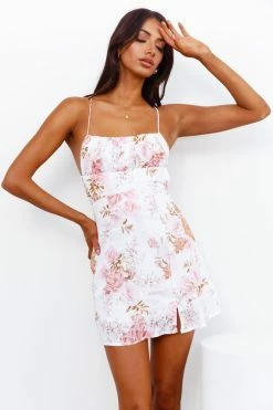 Hello Molly Backless Dresses Coralia Dress Floral