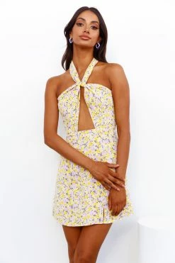 Hello Molly Replay This Look Dress Yellow Day Dresses