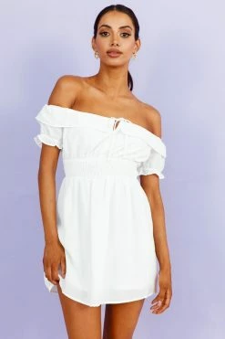 Hello Molly Glowing Weekend Dress White