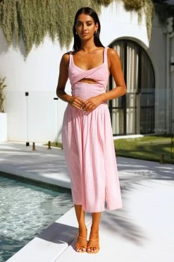 Hello Molly Backless Dresses Fairy Lover Maxi Dress Pink