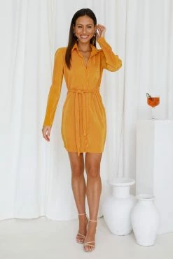 Hello Molly Bodycon Dresses Freshest Set Dress Golden