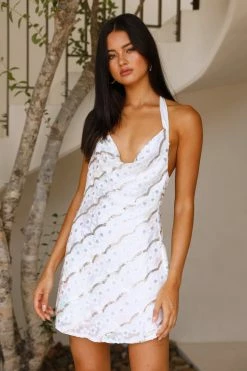 Coupon ๐ Hello Molly Glisten Girl ๐ Dress White Sequin Backless ๐ Dresses โจ 13 Hello Molly Glisten Girl Dress White Sequin Backless Dresses