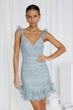 Hello Molly Aurora Vibes Dress Blue Day Dresses