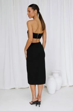 Promo ๐ Hello Molly Only Strut Midi ๐ Dress Black ๐ 7 Hello Molly Only Strut Midi Dress Black