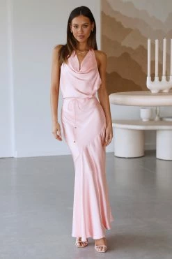 Hello Molly Storybook Ending Maxi Dress Light Pink