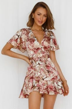Hello Molly Floral Dresses Sweetness Of Mine Dress Rose