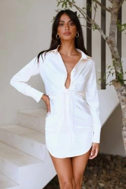 Hello Molly Roses Are For You Dress Cream